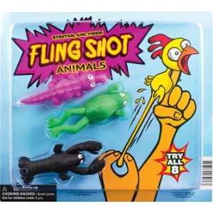 Flingshot Animals Asst (100pcs)