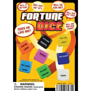 Fortune Dice Asst (100pcs)