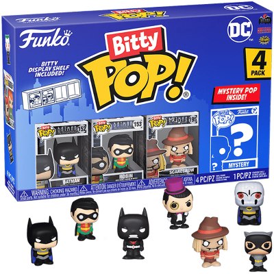 Bitty POP! 4pk DC Comics Series 1 (1ct.)