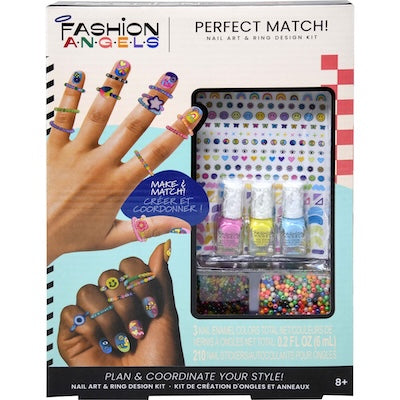 Perfect Match Nail Art and Ring Design (1ct.)