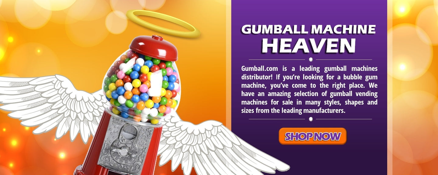 Click the image to shop for the complete line of gumball machines
