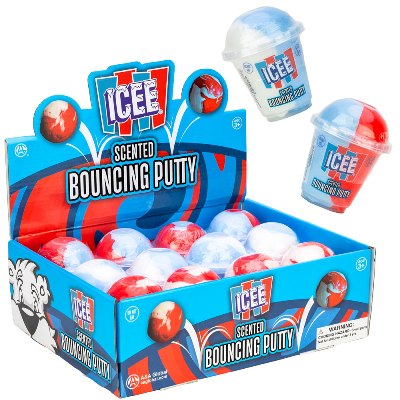 ICEE® Scented Bouncing Putty 3.25in Asst (12pcs)