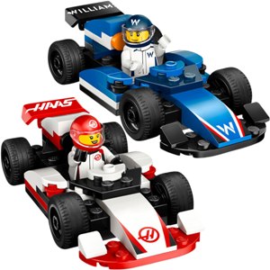 Lego® F1® Williams and Haas F1® Racing Cars 92pc (1ct.)
