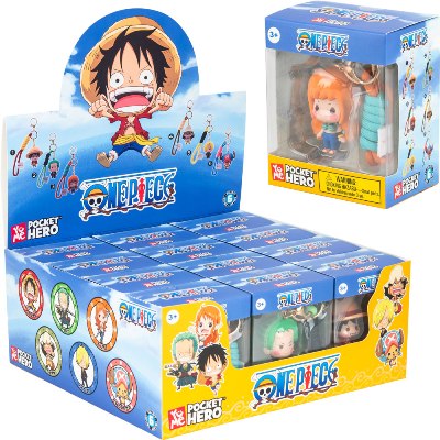 One Piece Pocket Hero Keychain Series 1 (12pcs)