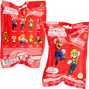 Super Mario Figure Hangers in Blind Bag (24pcs)