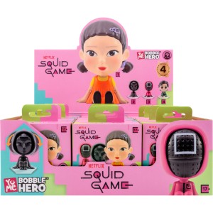 Squid Game Bobble Hero Blind Box (12pcs)