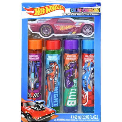 Hot Wheels Bubble Bath 4pk (1ct.)