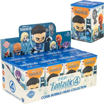 Fantastic Four Cosbi Bobble Head Blind Box (8pcs)