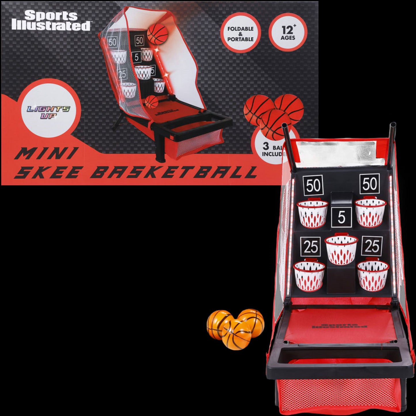 Sports Illustrated Mini Bounce Basketball Set (1ct.)