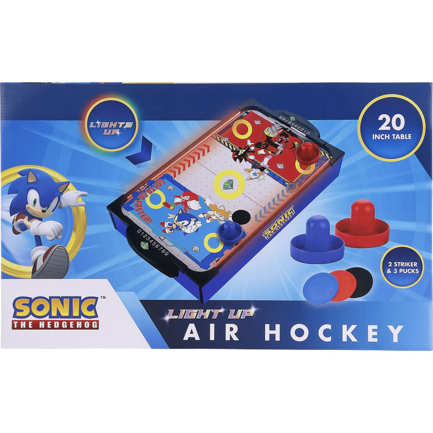 Sonic™ LED Tabletop Air Hockey Game (1ct.)