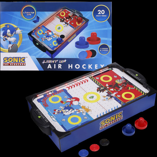 Sonic™ LED Tabletop Air Hockey Game (1ct.)