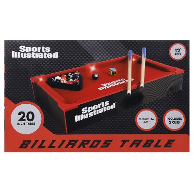 Sports Illustrated™ 19in LED Tabletop Billiards Set (1ct.)
