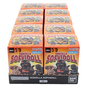 Godzilla SofviDoll Figure (10pcs)