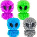 Light-Up Alien Puffer 3in Asst (12pcs)