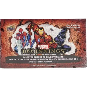 Upper Deck™ Marvel Beginnings Vol 2 Series 1 Hobby Box 2022 (15pcs)