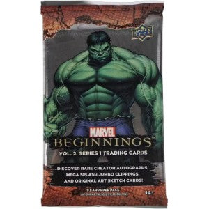 Upper Deck™ Marvel Beginnings Vol 2 Series 1 Hobby Box 2022 (15pcs)