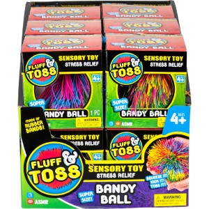 Fluff and Toss Bandy Ball (12pcs)