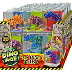 Dino Age 3D Dino Cube Asst (24pcs)