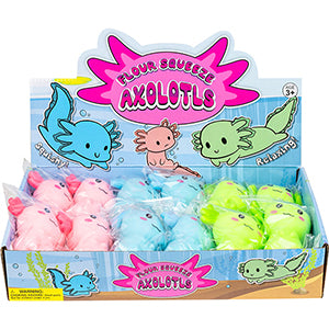 Flour Squeeze Axolotl 4in (12pcs)