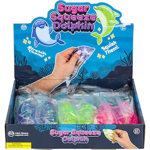 Squeeze Sugar Dolphin 5.5in (12pcs)