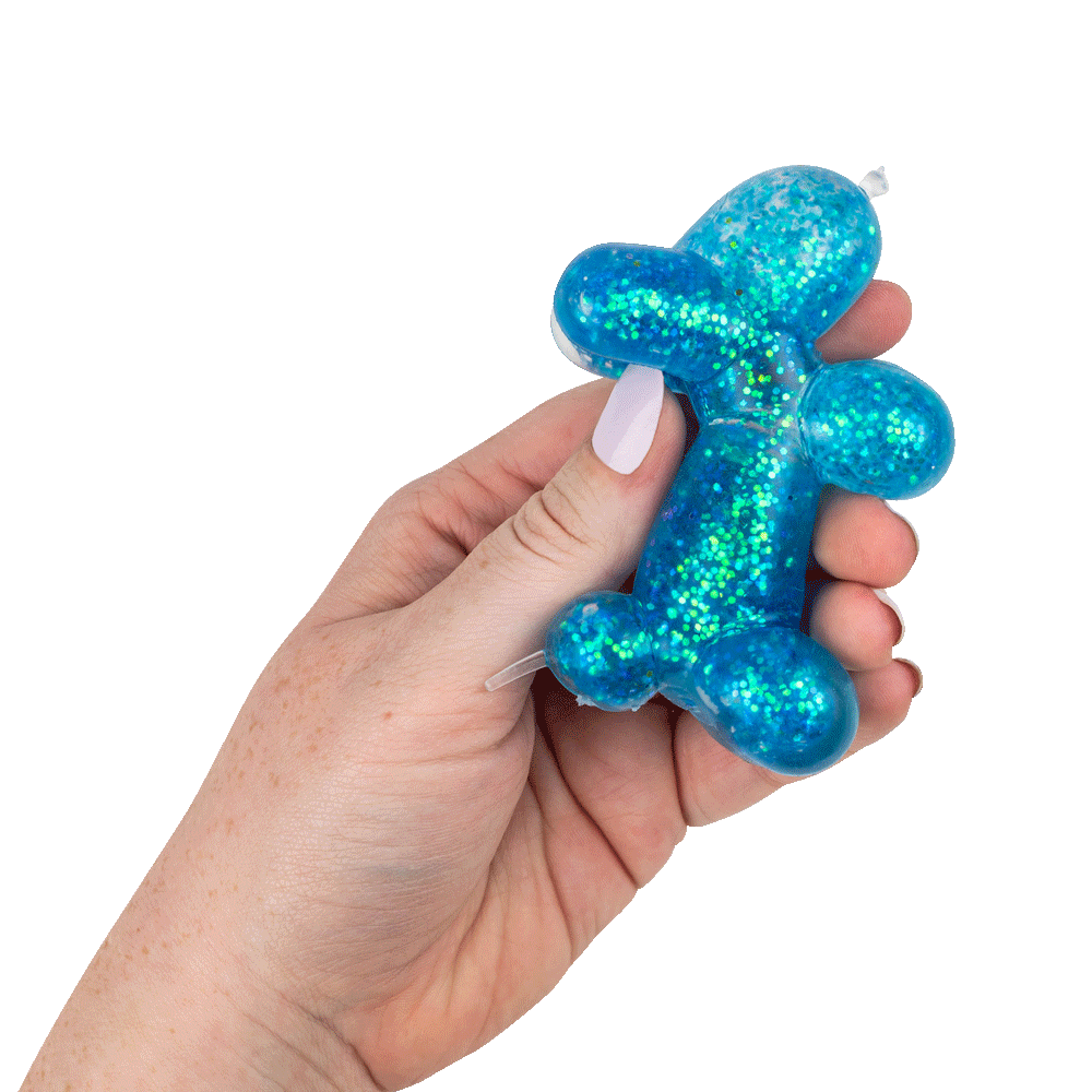Squeeze Sugar Balloon Dog 4in (12pcs)