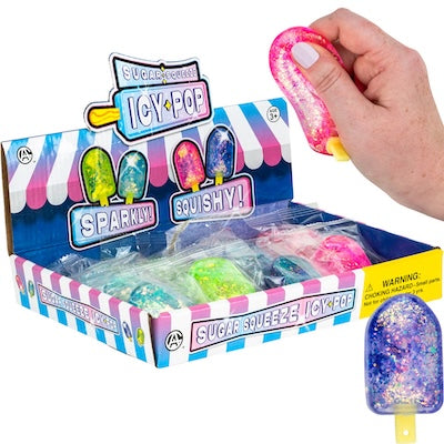 Squeeze Sugar Popsicle 3in (12pcs)