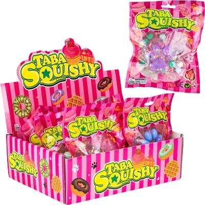 TABA Light Up Squishy Gummy Cat Paw 2.7in (12pcs)