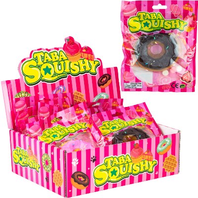 TABA Squishy Gummy Color Donut (12pcs)