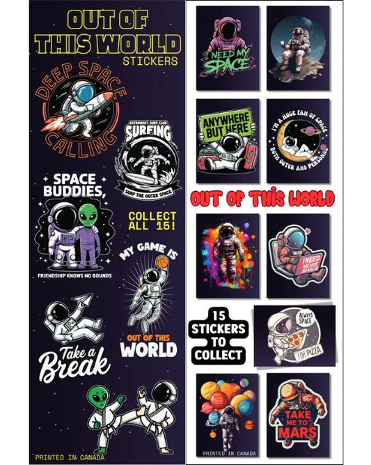 Out of This World Stickers