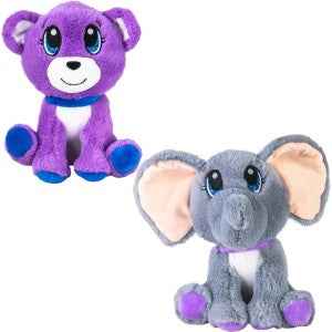 Neon Animal Plush 8in Asst