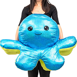 Super Glitter Octopus 33in Asst (2pcs)