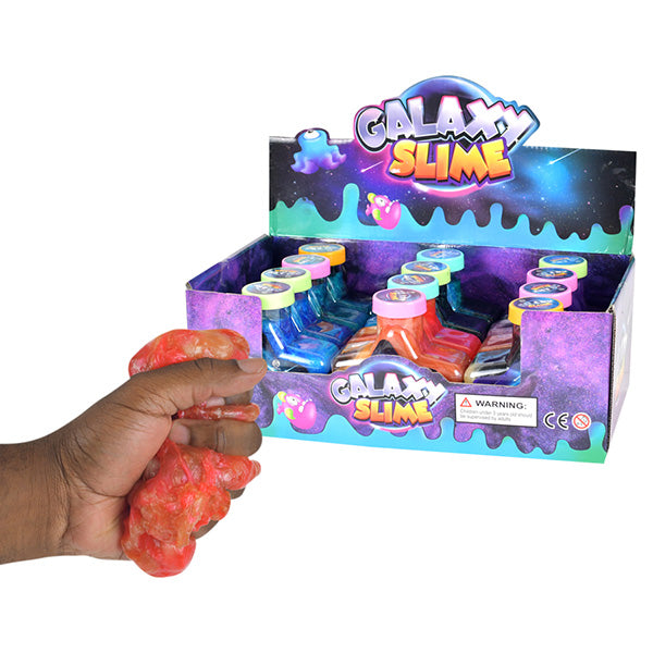 Galaxy Star Slime Display Box 4in (12 pcs)