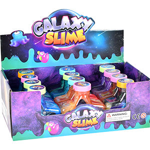 Galaxy Star Slime Display Box 4in (12 pcs)