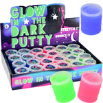 Small Glow-in-the-Dark Putty Display Box (24 pcs)