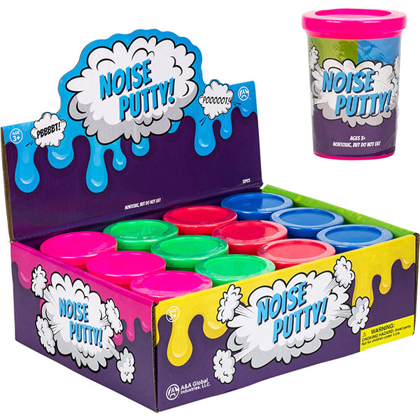 Noise Putty 3in Asst Display Box (12 pcs)