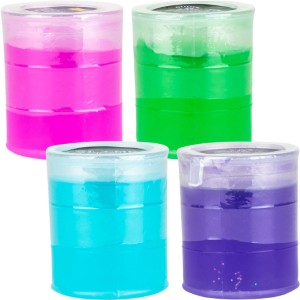 Glitter Barrel Slime 2in Display Box (24 pcs)