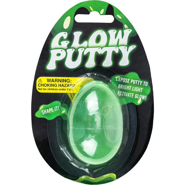 Glow Putty Egg 2.5in (12 pcs)