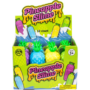 Pineapple Slime 5in Asst (12pcs)
