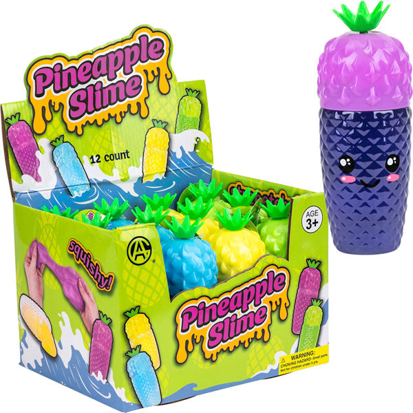 Pineapple Slime 5in Asst (12pcs)