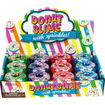 Donut Slime with Sprinkles Ast (24pcs)