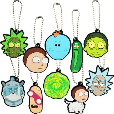 Rick and Morty™ Keychains Asst (100pcs)