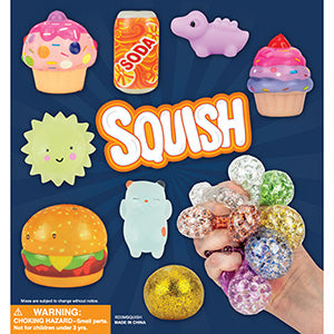 Mini Squish and Squeeze Kit 3" Capsules (120 pcs)