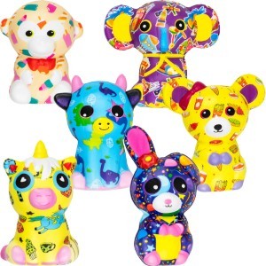 4in Interlocking Squishy Capsule Kit (96pcs)