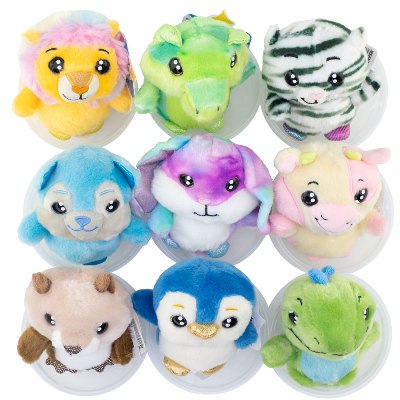 Lil Peepers Plush 4" Interlocking Capsules (96pcs)