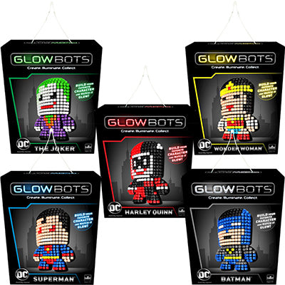 Hanging DC Comics™ Glowbot Kit (10pcs)