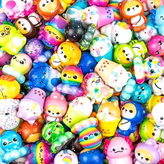 Mini Squishy 1.75in-2.25in Crane Mix (400pcs)