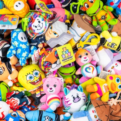 Mini Crane Licensed Plush Mix (100pcs)