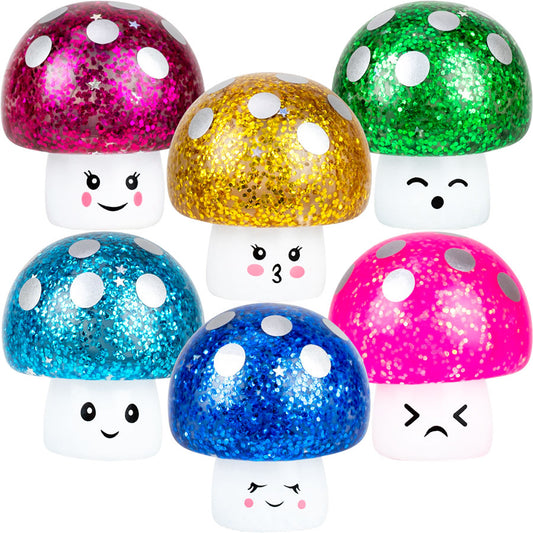Glitter Mushrooms