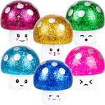 Glitter Mushrooms 2.5in (50pcs)