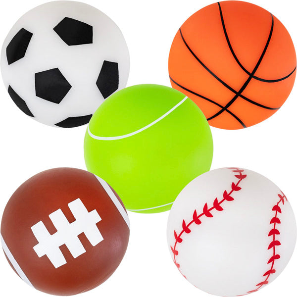 Rubber Sports Balls 2in (50 pcs)